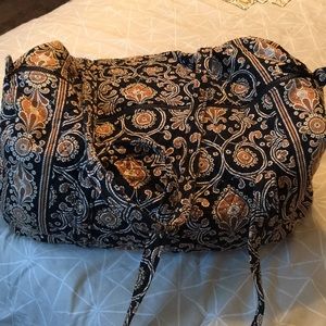 Large Vera Bradley duffel bag